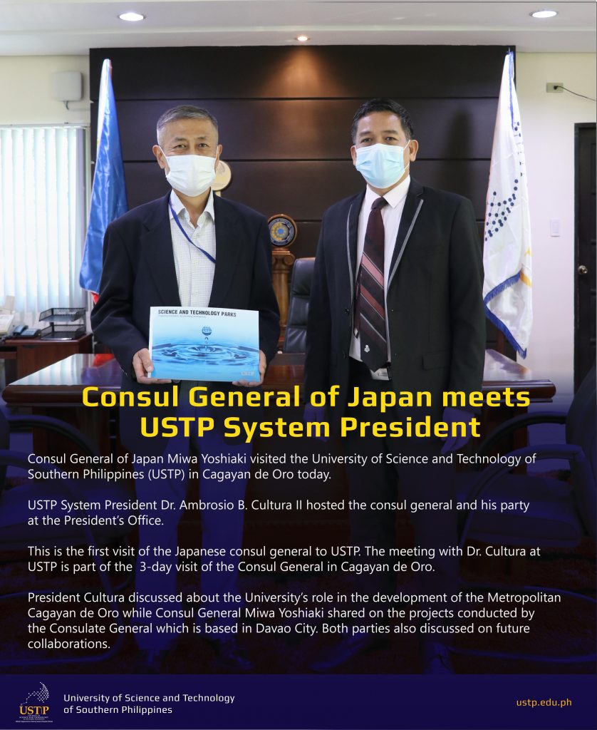 Consul General of Japan meets USTP System President