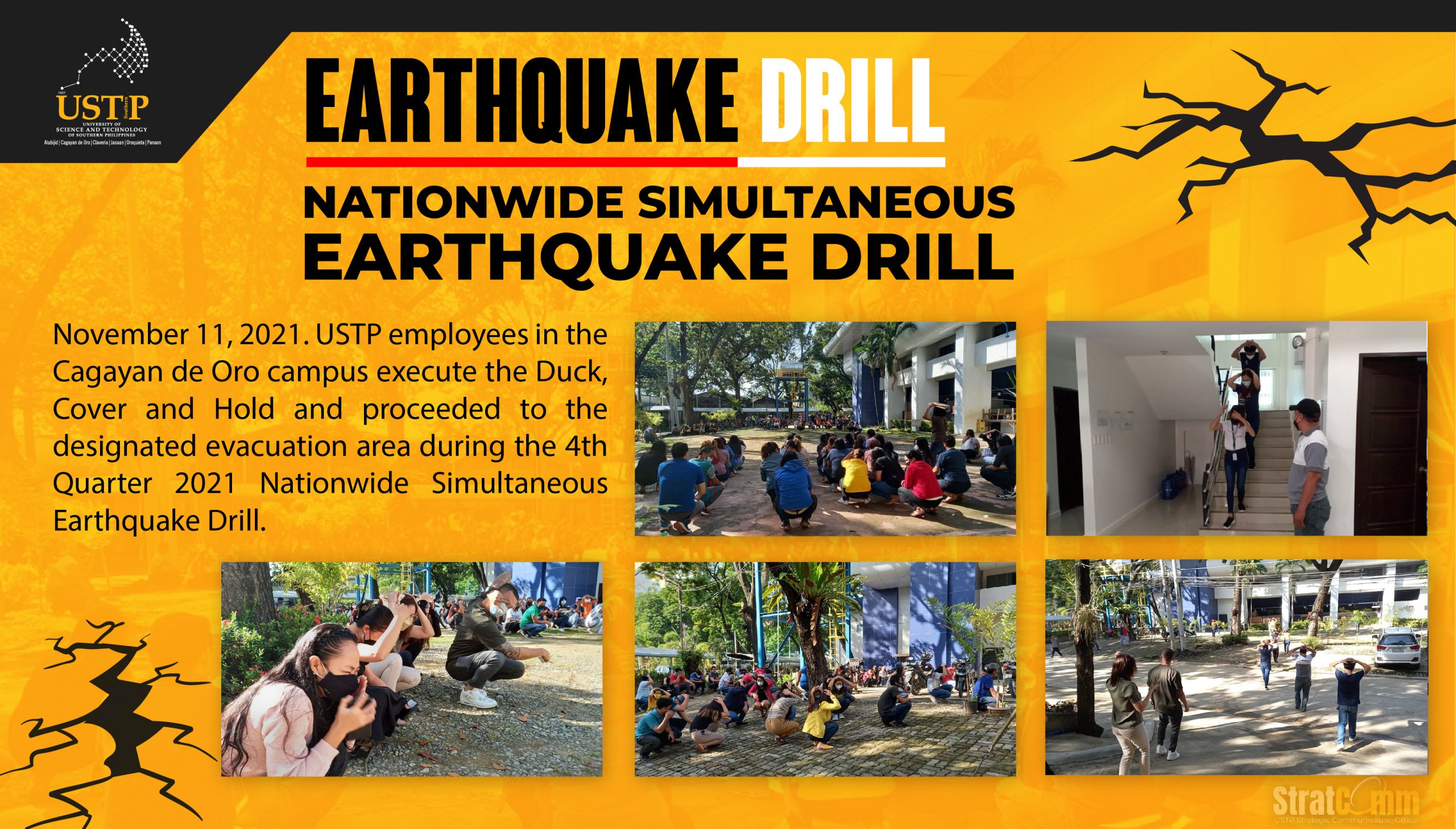 National Simultaneous Earthquake Drill University of Science and