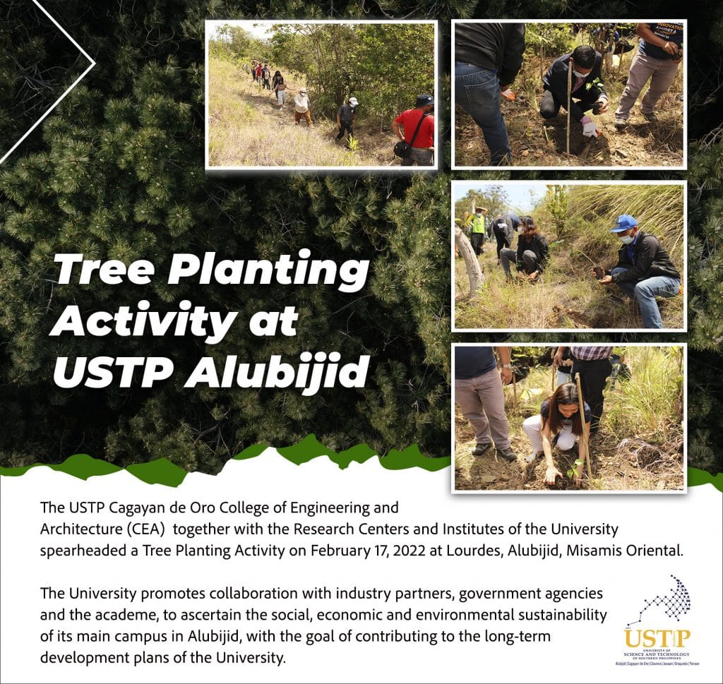 USTP Tree Planting Activity at Alubijid