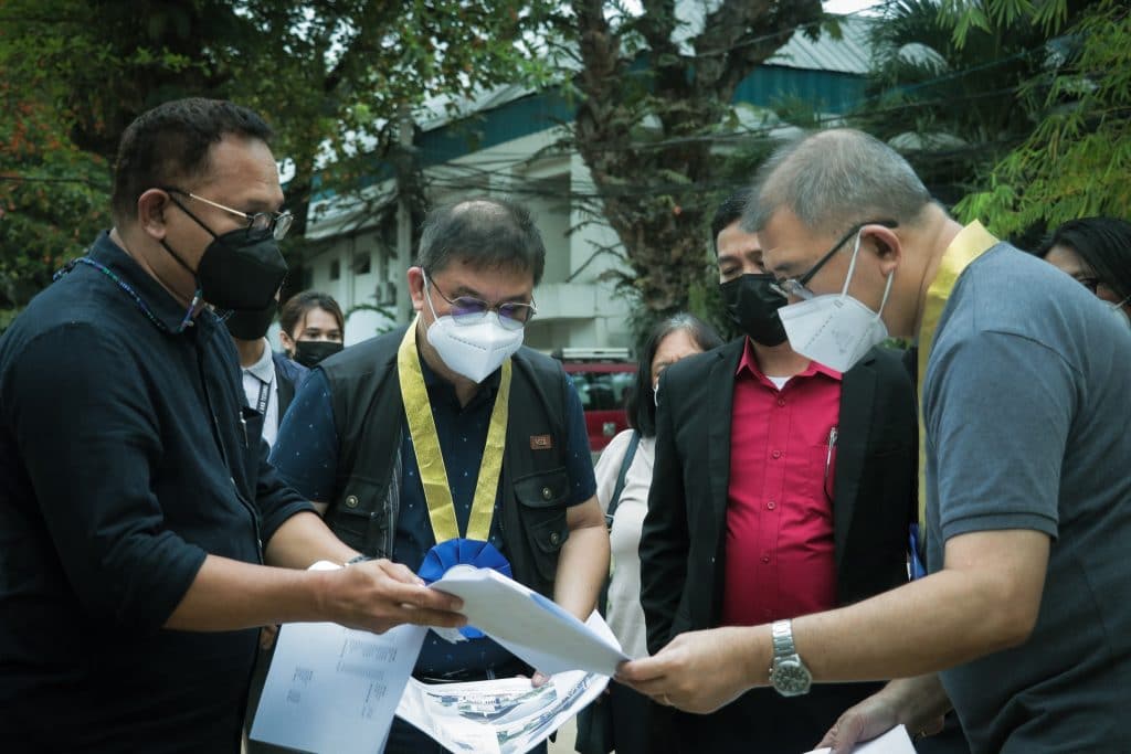 Secretary dela Peña with USTP System Officials