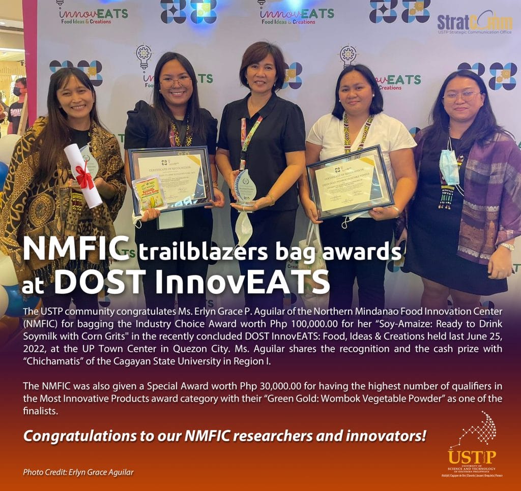 NMFIC trailblazers bag awards at DOST InnovEats