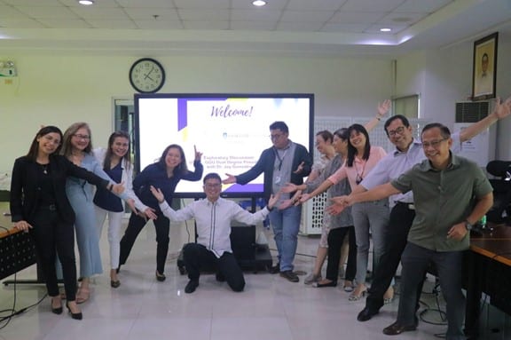 GGU representative with USTP Officials