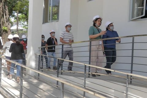 PMEs entering the new University Health Center