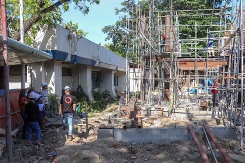 The project site of the USTP CDO Campus Residence Building