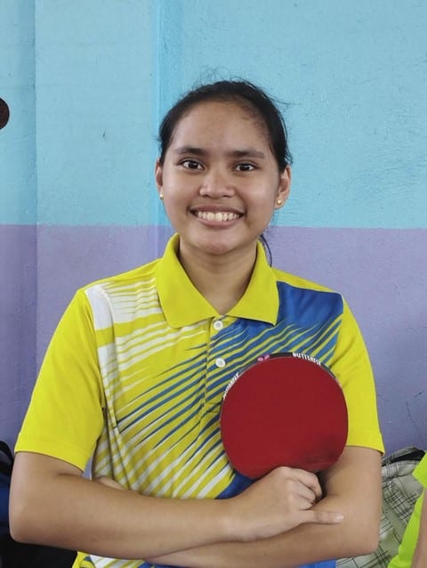 Bethel Sadorae Table Tennis Player