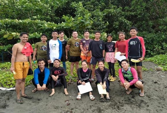 First-year Bachelor of Science in Marine Biology (BSMB) students