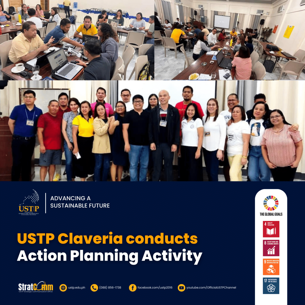 USTP Claveria conducts Action Planning Activity