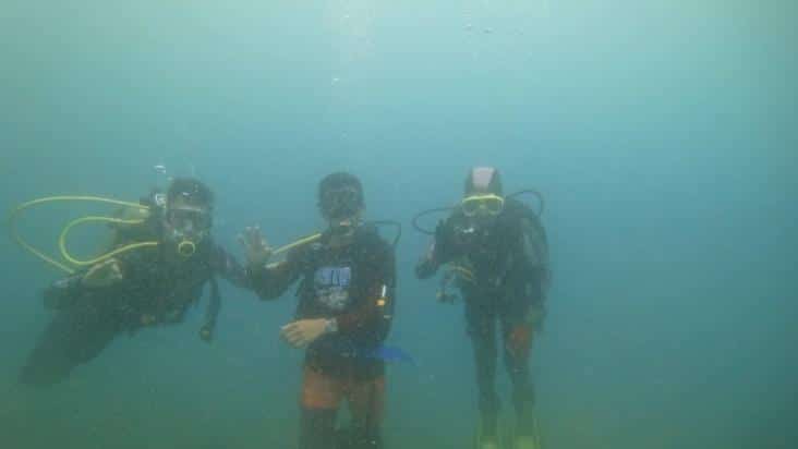 BSMB students, CMAS certified SCUBA divers 10