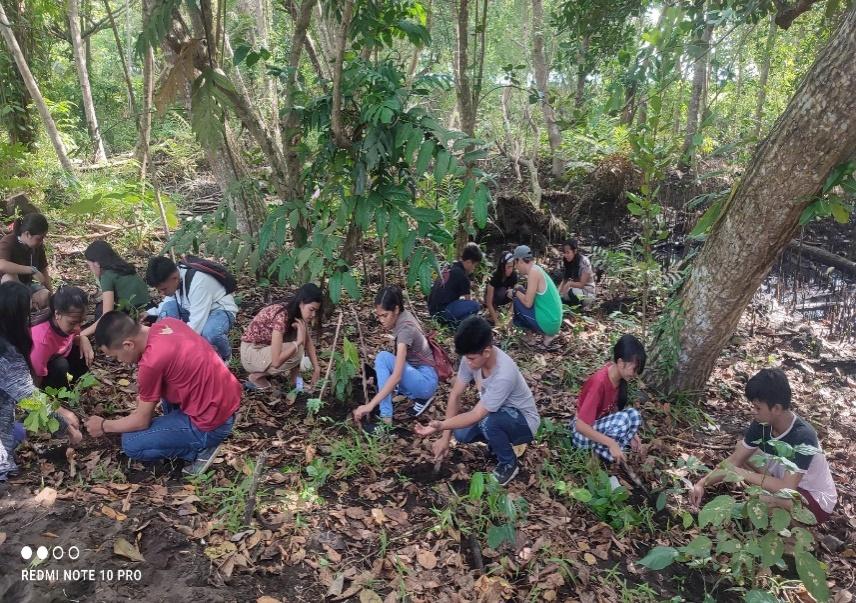 NSTP partakes in Fruit Tree Planting at Panaon, Misamis Occidental 2