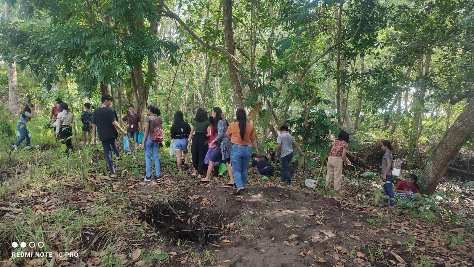 NSTP partakes in Fruit Tree Planting at Panaon, Misamis Occidental