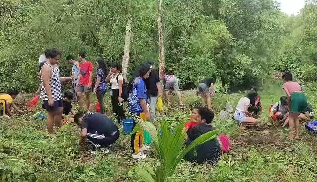 NSTP partakes in Fruit Tree Planting at Panaon, Misamis Occidental 7