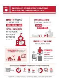 SDG 4 Quality Education - University of Science and Technology of ...