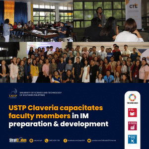 USTP Claveria capacitates faculty members in IM preparation & development