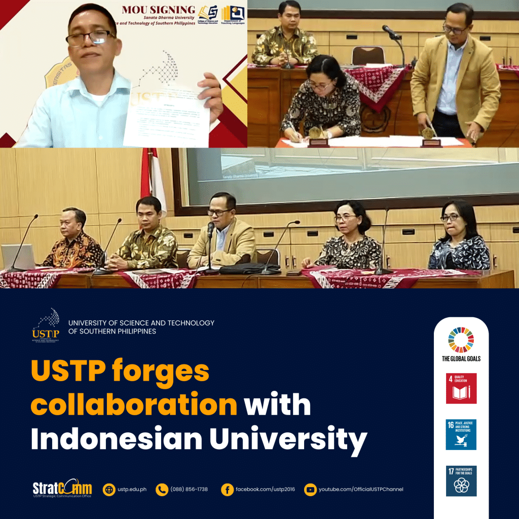 USTP forges collaboration with Indonesian University