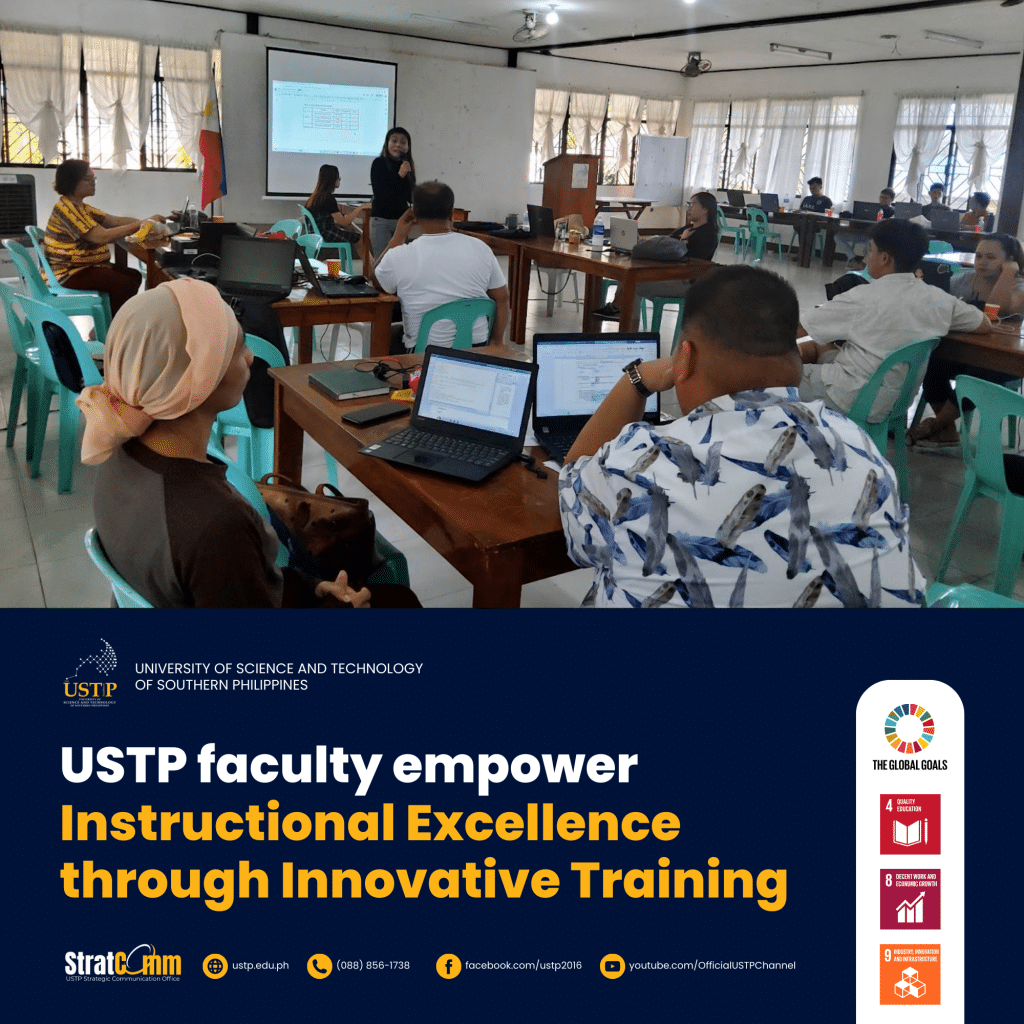 USTP faculty empower Instructional Excellence through Innovative Training