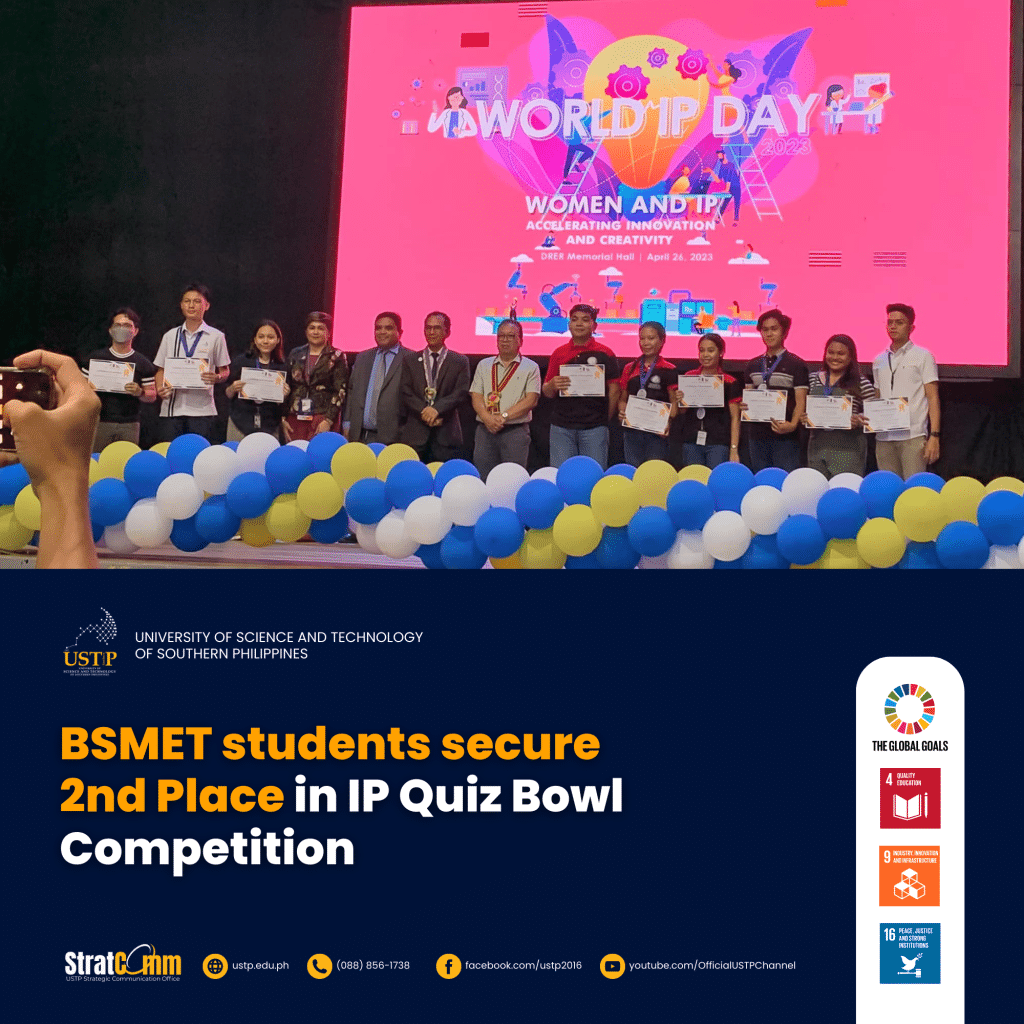 BSMET students secure 2nd Place in IP Quiz Bowl Competition