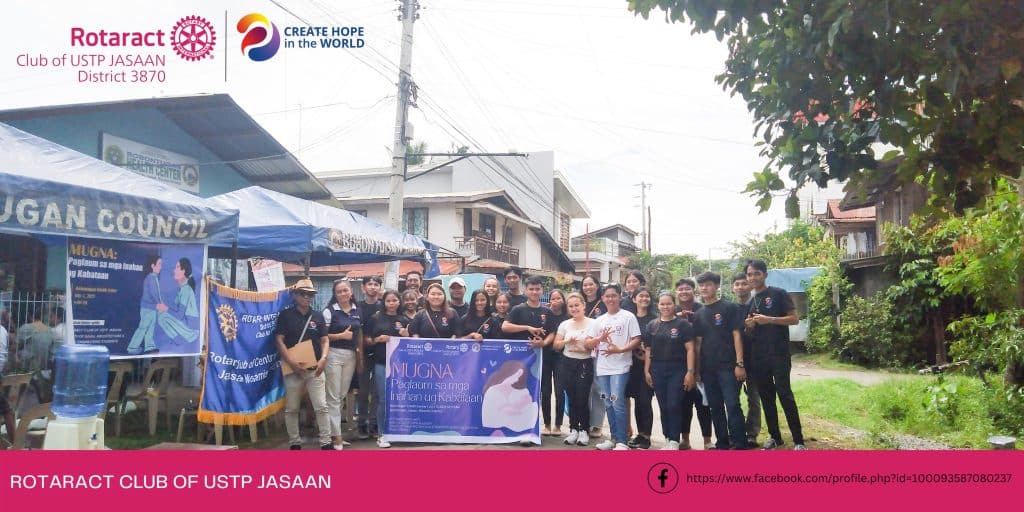 Rotaract Club of USTP Jasaan conducts first outreach activity 1