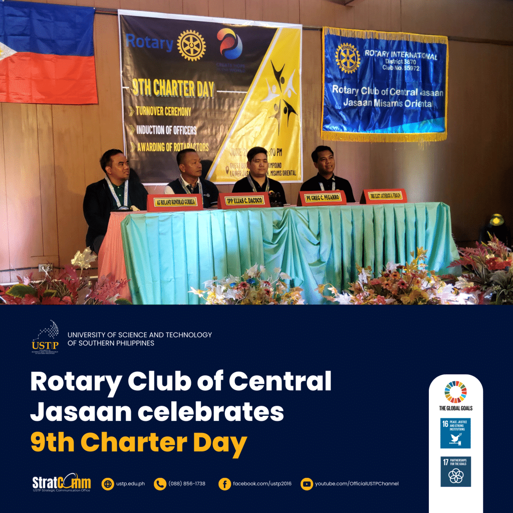 Rotary Club of Central Jasaan celebrates 9th Charter Day