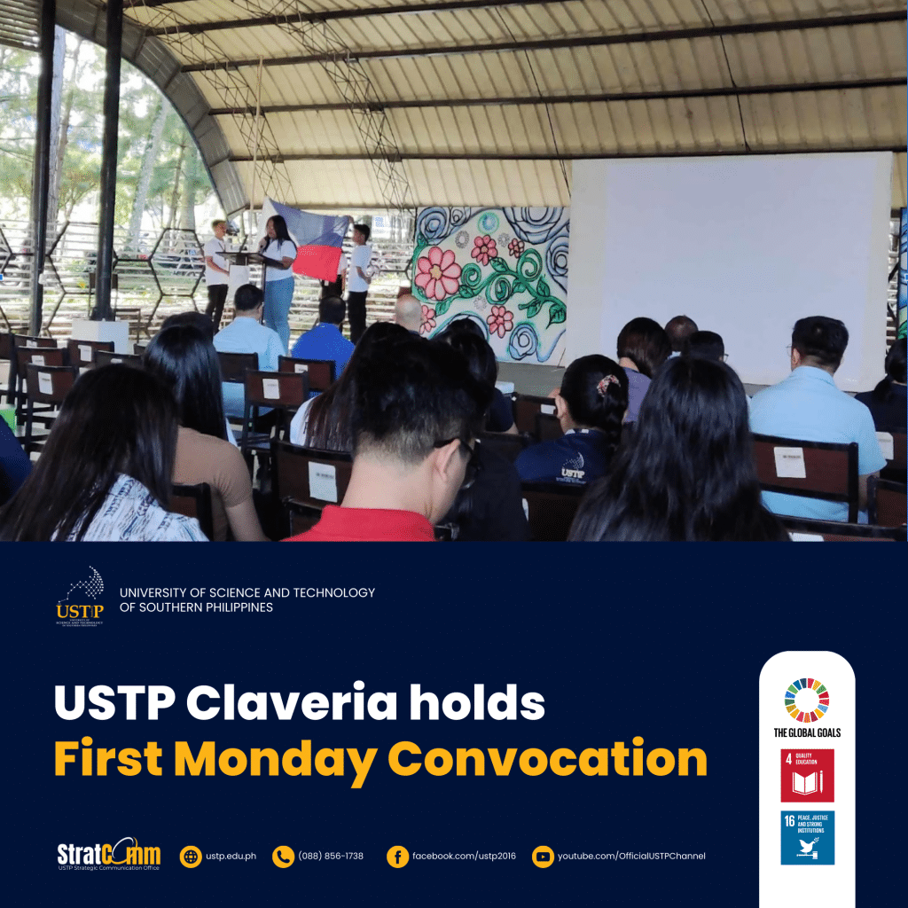 USTP Claveria holds First Monday Convocation