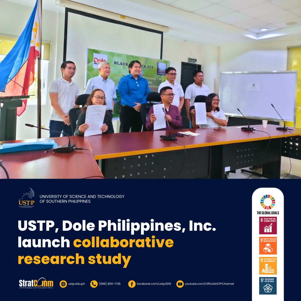 USTP, Dole Philippines, Inc. launch collaborative research study