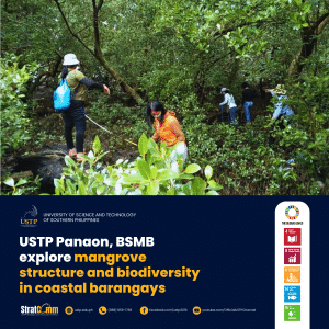 USTP Panaon, BSMB explore mangrove structure and biodiversity in coastal barangays