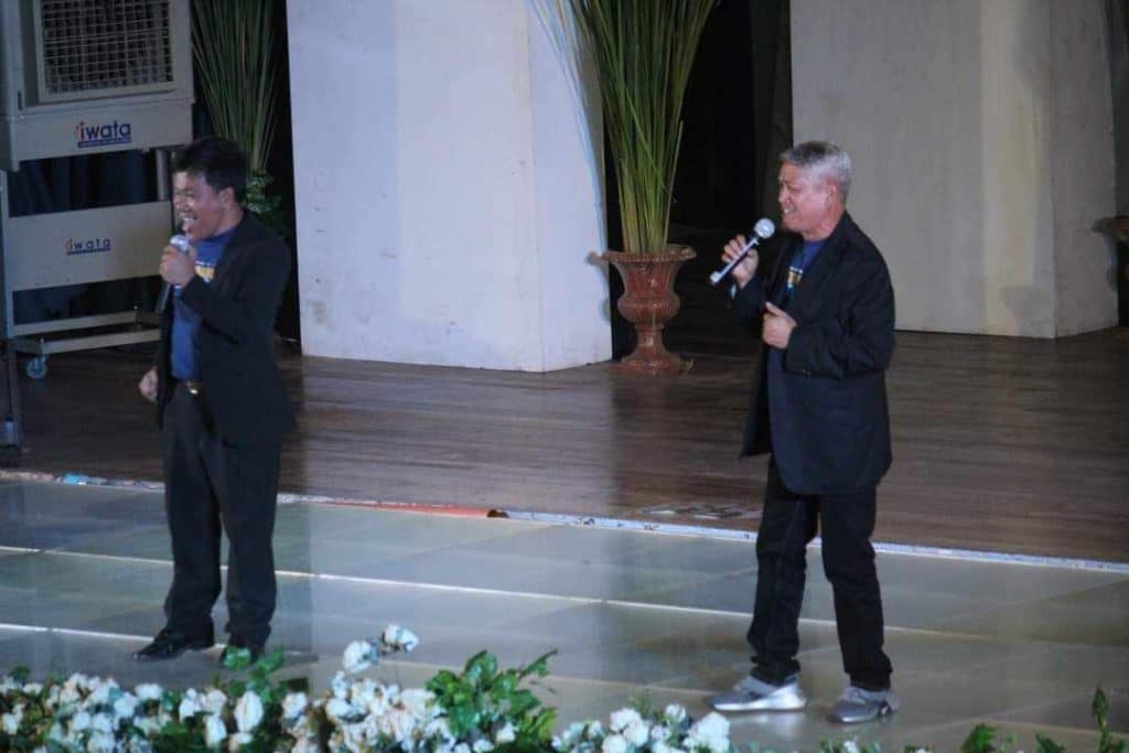 USTP Claveria employees champion in Variety Show Vocal Duet 1