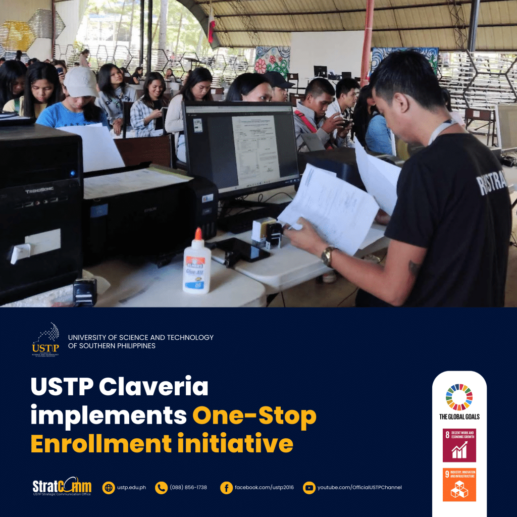 USTP Claveria implements One-Stop Enrollment initiative