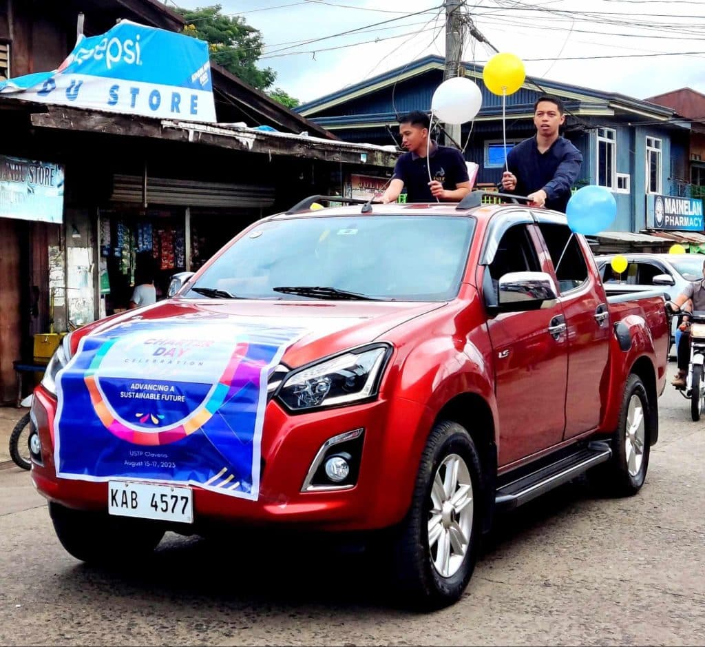 USTP Claveria motorcade kicks off 7th Charter Day Celebration 7