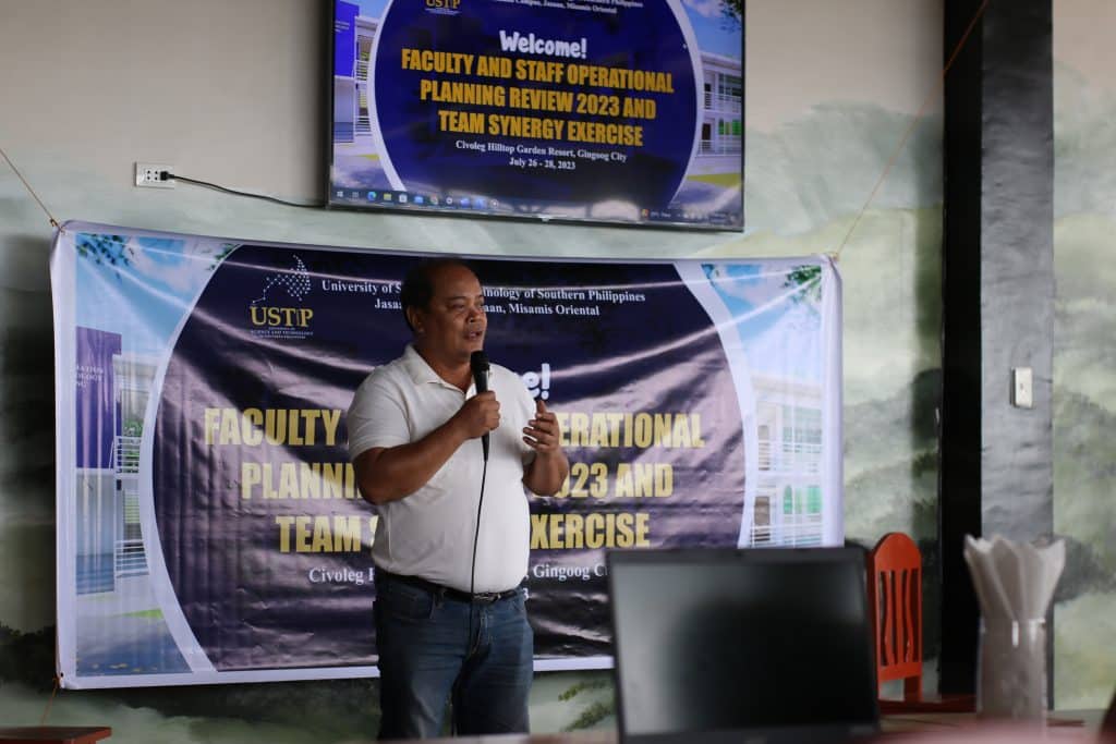 USTP Jasaan conducts operational planning review 2023 2