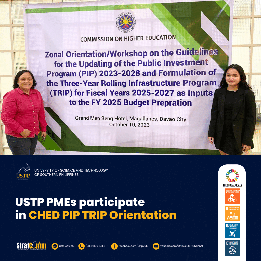 USTP PMEs participate in CHED PIP TRIP Orientation
