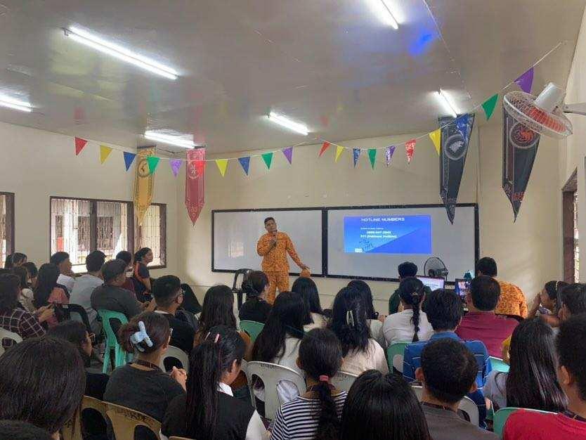 BFP conducts Fire Safety Seminar at USTP Alubijid 1