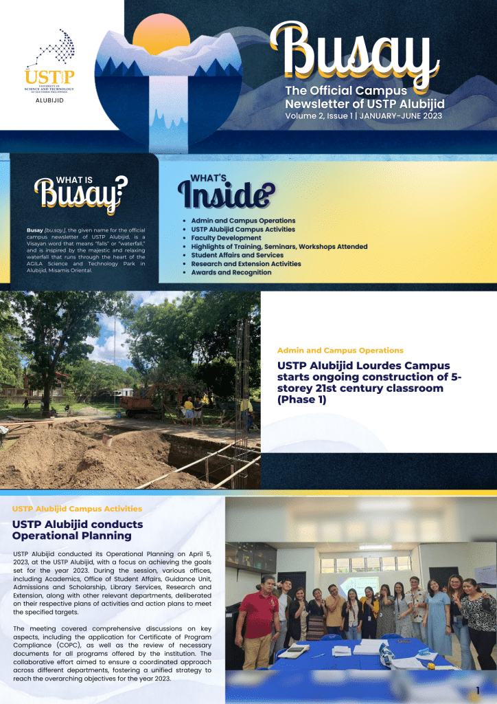 BUSAY (Volume 2, Issue 1)