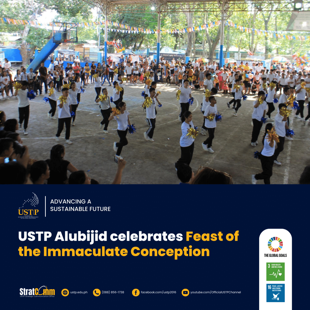 USTP Alubijid celebrates Feast of the Immaculate Conception