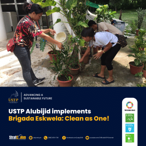 USTP Alubijid implements Brigada Eskwela Clean as One!