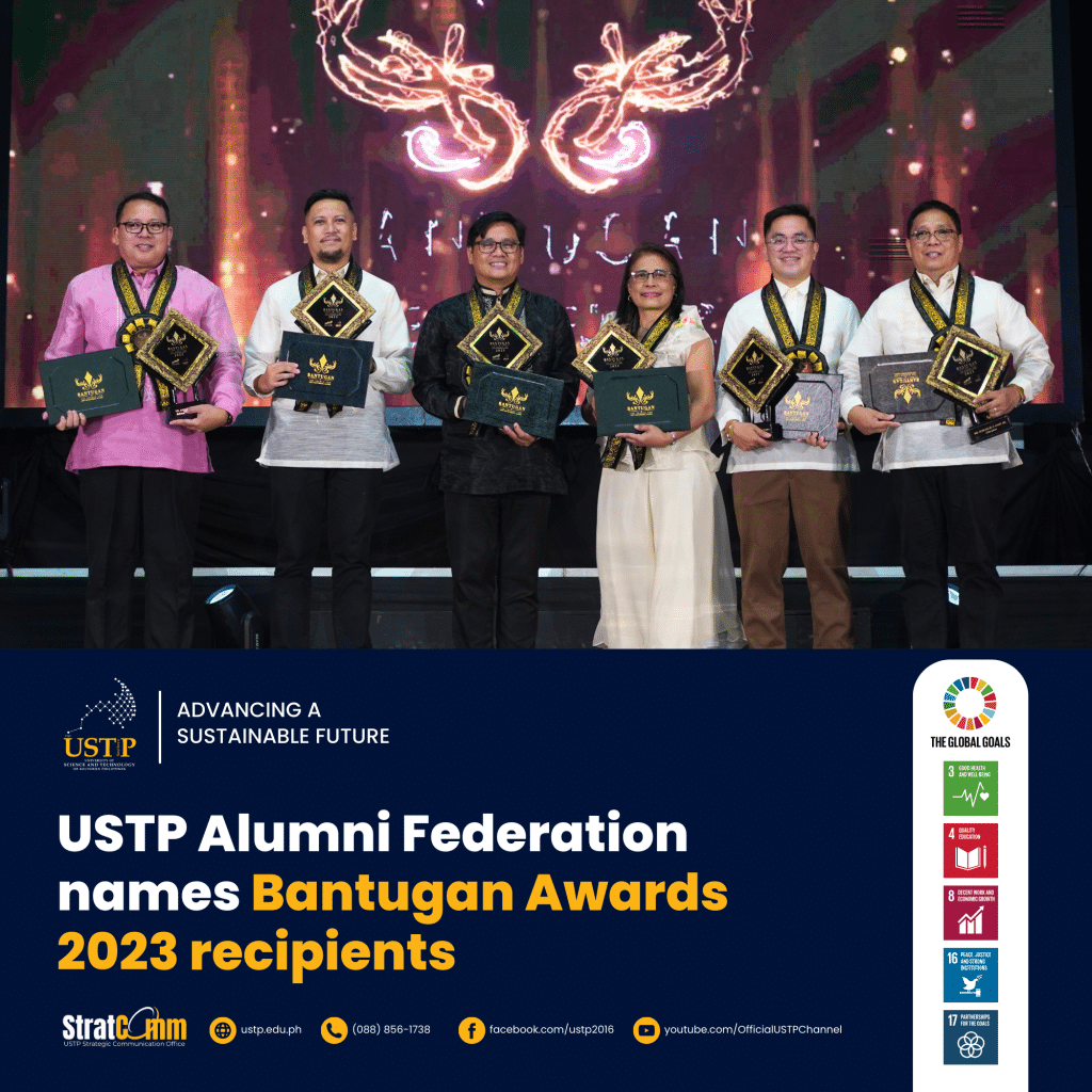 USTP Alumni Federation names Bantugan Awards 2023 recipients