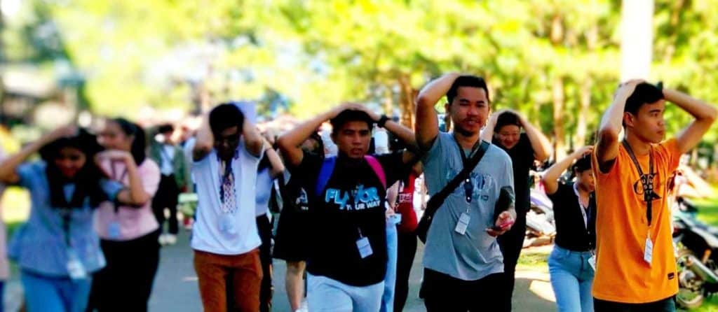 USTP Claveria conducts Quarterly Earthquake Drill 7