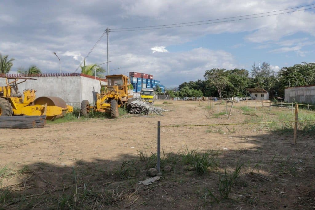 The site where the Sports Complex and Residence Building will be built| Photo by Khairon Cañete 2