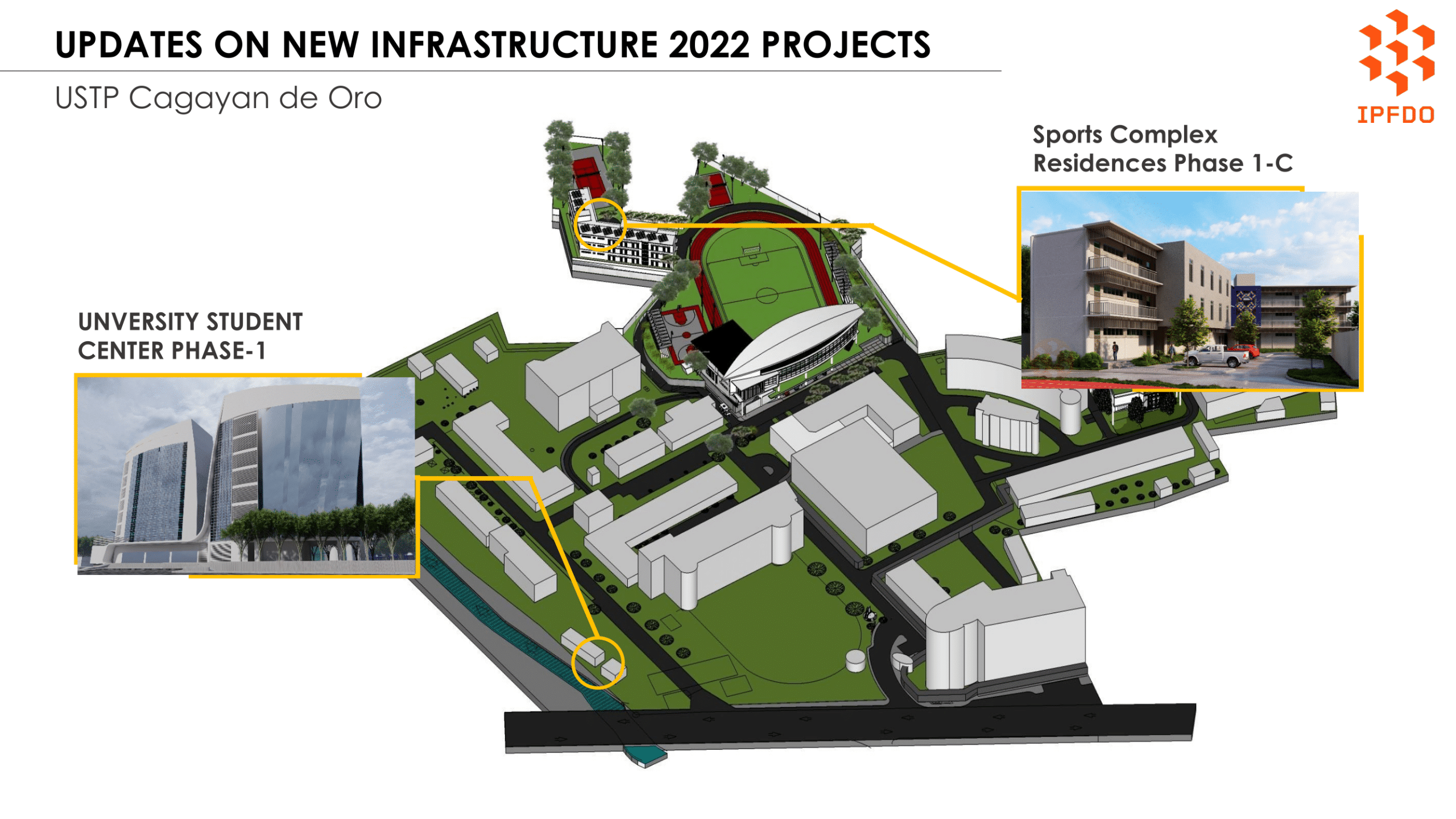 Updates on New Infrastructure 2022 Projects - USTP Cagayan de Oro