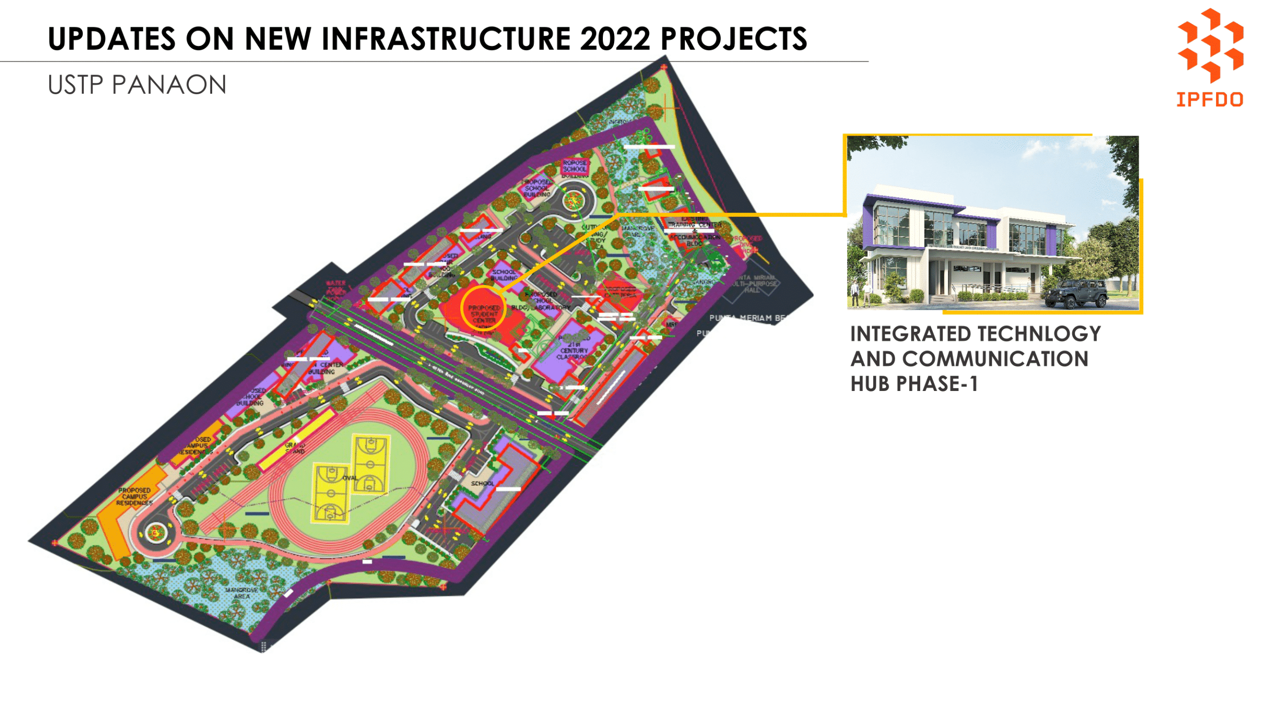 Updates on New Infrastructure 2022 Projects - USTP Panaon