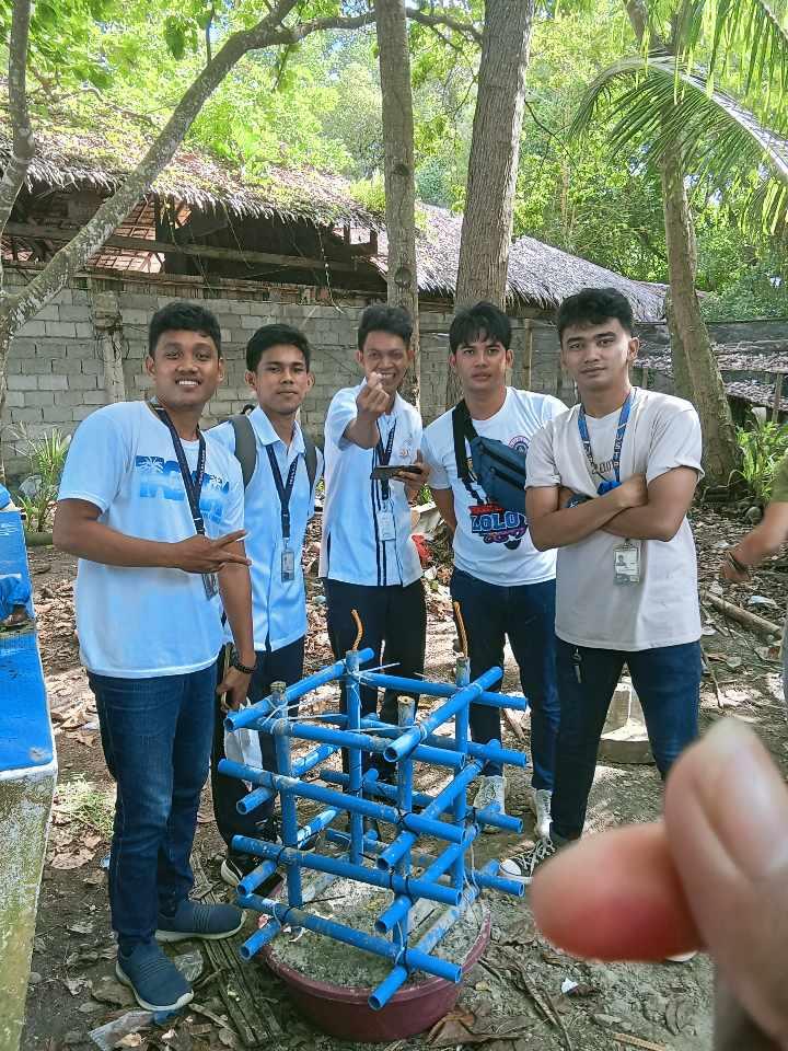 BSMB students install Artificial Coral Reefs in Panaon Coastal Waters 12