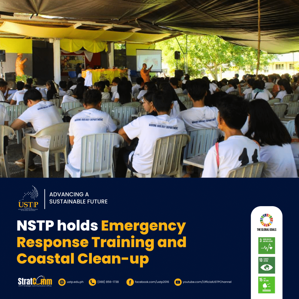 NSTP holds Emergency Response Training and Coastal Clean-up