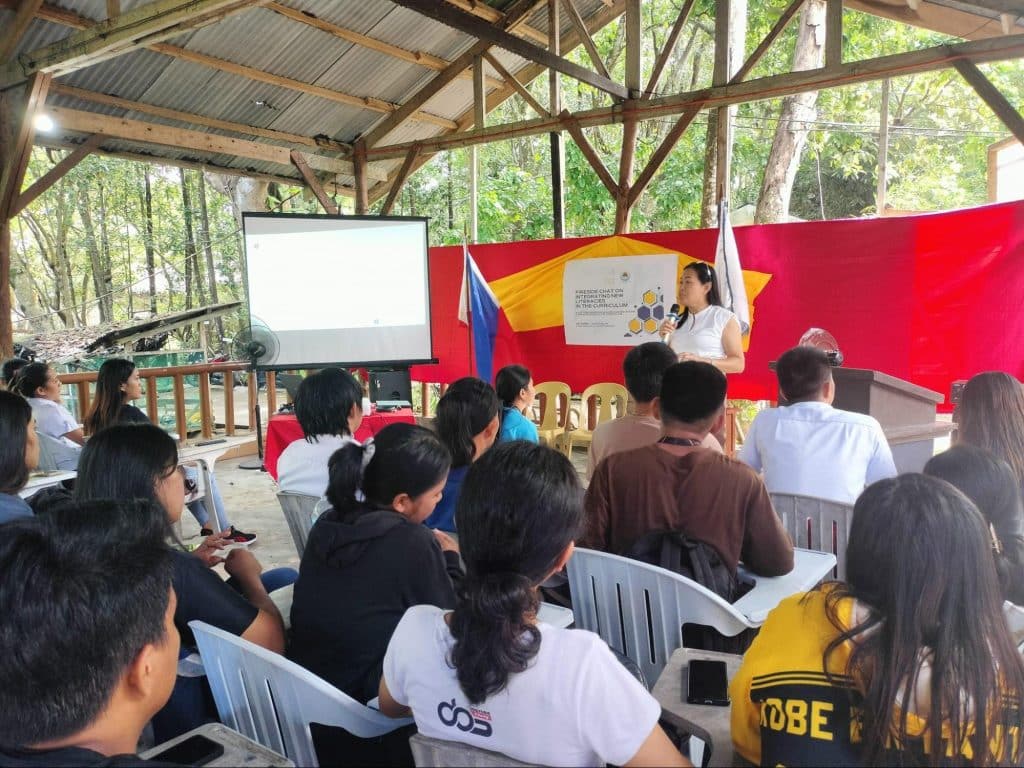 USTP Panaon BTLED students attend Integrating Literacies Across and Within the Curriculum Seminar 1