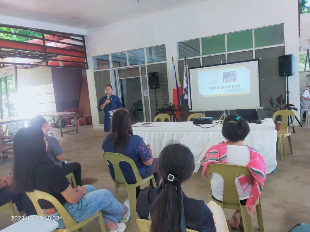 USTP Panaon DBP RISE grantees sign MOA 3