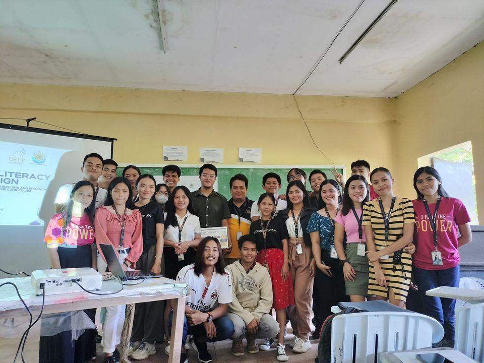 USTP Panaon, DTLE-FEG campaign for Media Literacy 1