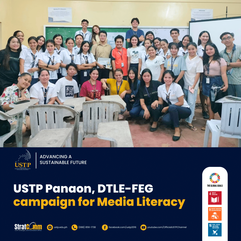 USTP Panaon, DTLE-FEG campaign for Media Literacy