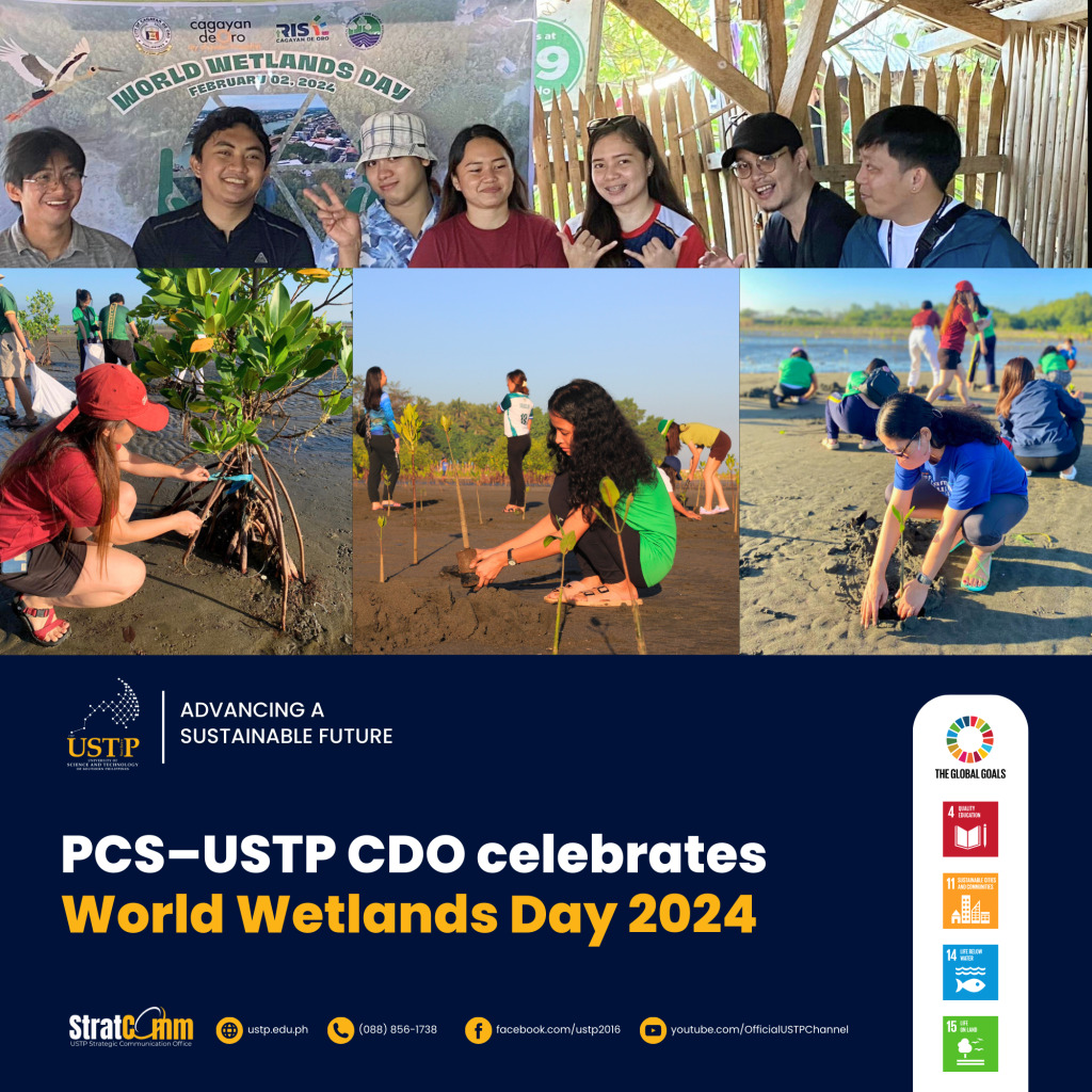 PCS–USTP CDO celebrates World Wetlands Day 2024
