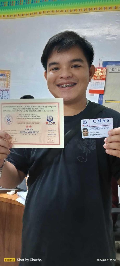 86 USTP Panaon BSMB students secure SCUBA Diving Professional License 7