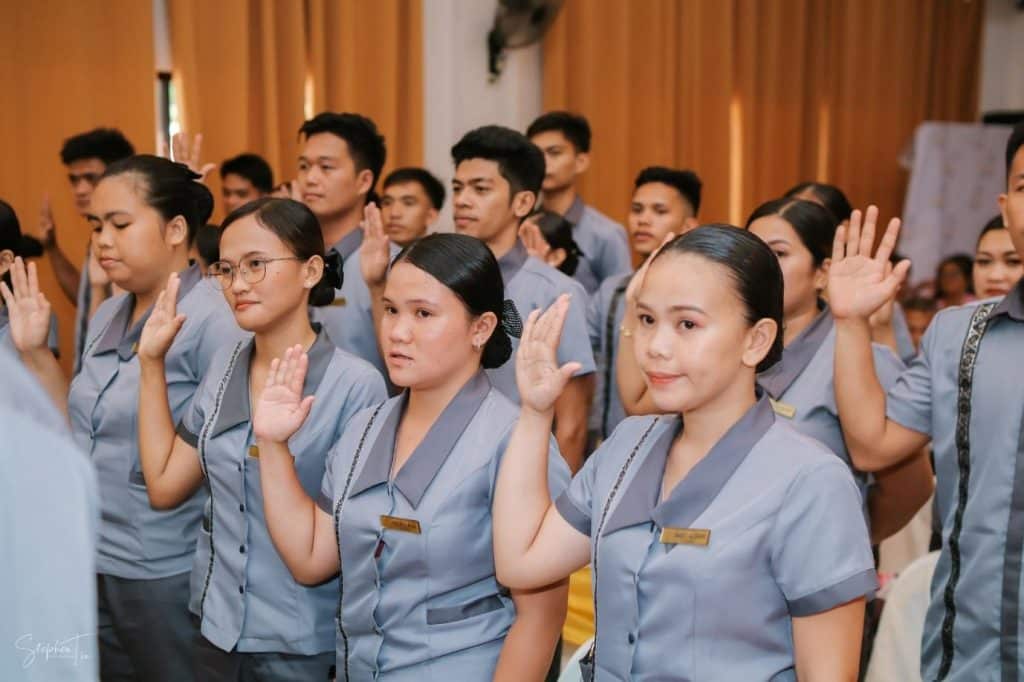 DTLE-USTP Panaon holds successful 3rd Pinning Ceremony 11