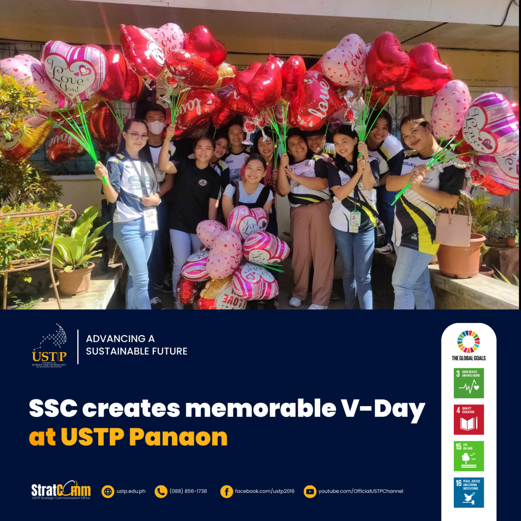 SSC creates memorable V-Day at USTP Panaon