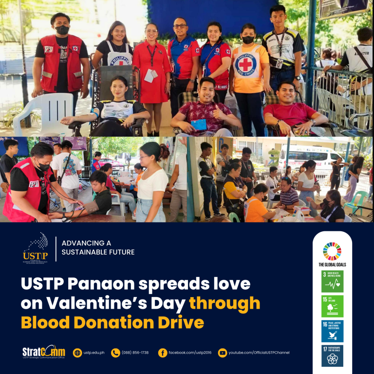 USTP Panaon spreads love on Valentine’s Day through Blood Donation Drive